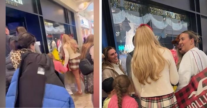 Tyson Fury and Paris Fury Cross Paths with Molly-Mae Hague While Christmas Shopping