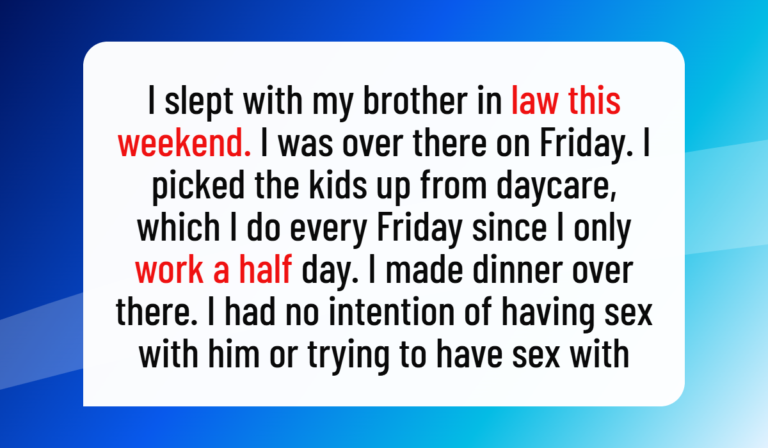 A Young Woman’s Struggle After Sleeping With Her Late Sister’s Husband