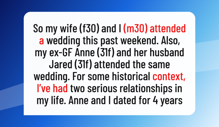 Man Questions His Actions After Making Ex-Girlfriend’s Husband Cry at a Bar