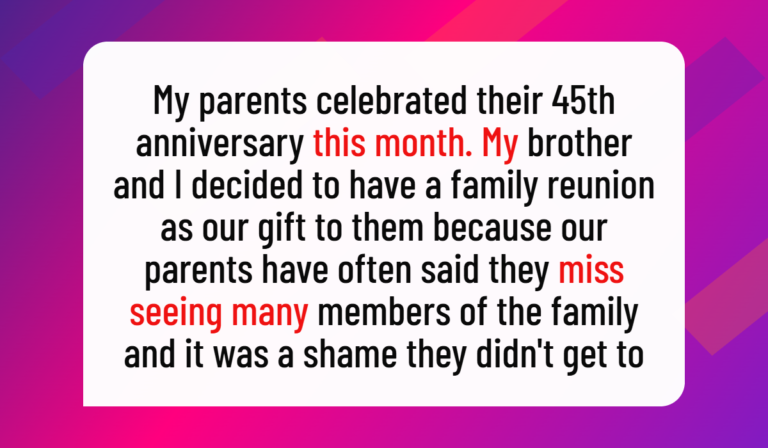 Was I Wrong for Telling Family Members “Too Bad” When They Didn’t Like the Reunion Food?