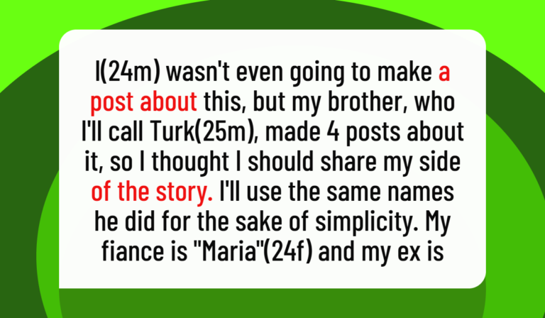 My Brother Slept With My Ex, and Now He Wants to Attend My Wedding