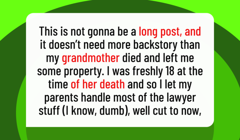 My Family Is Upset Because I Want to Use My Property — Am I Wrong?