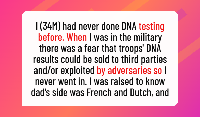 A DNA Test for Fun Uncovers a Shocking Truth About a Husband’s Family