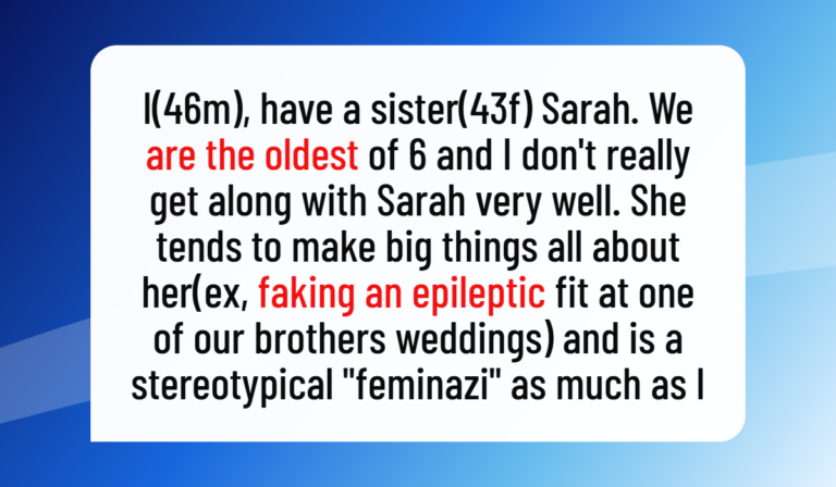 My Sister Accused Me of Male Privilege — Then She Found Out I Had Cancer