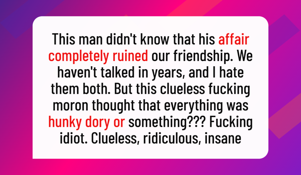 Brother’s Affair With Her Best Friend Destroyed Their Friendship