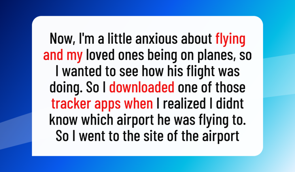 Woman Checks Her Boyfriend’s Flight Details and Discovers Something That Makes Her Question Their Entire Relationship