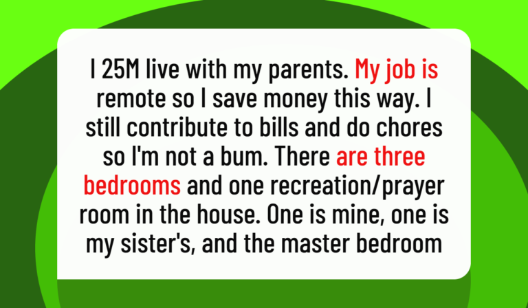 She Refused to Give Her Bed to a Guest, and Her Family Called Her Selfish