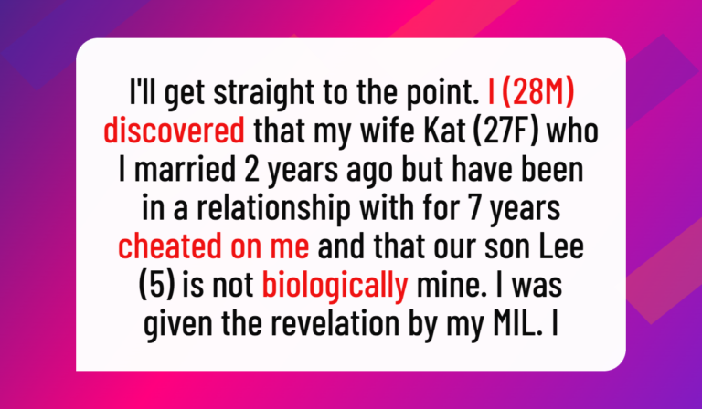 I (28M) Just Found Out My 5-Year-Old Son Isn’t Mine, and My Wife (27F) Is Using Him to Stop Me From Leaving Her. What Should I Do?