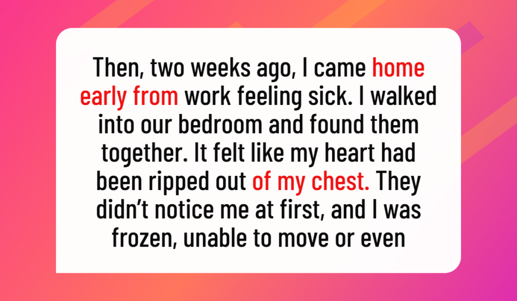 Woman Discovers Her Husband Is Having an Affair With Her Mother