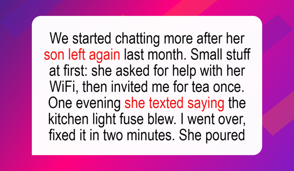 A Quiet Romance With a 48-Year-Old Divorced Neighbor Takes an Unexpected Turn