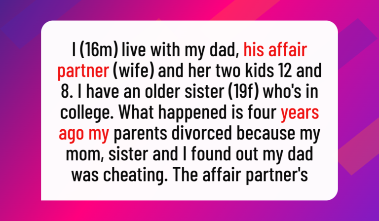 AITA for Refusing to Help My Dad’s Affair Partner Through Her High-Risk Pregnancy?