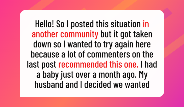 New Parents Ask for Space After Baby’s Birth, but Family Turns It Into Drama