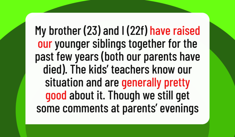 Am I Wrong for Reporting a Teacher After His Joke Crossed the Line?