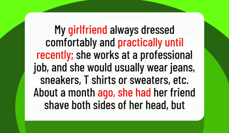 A Woman Changes Her Look, but Her Partner Struggles to Accept It