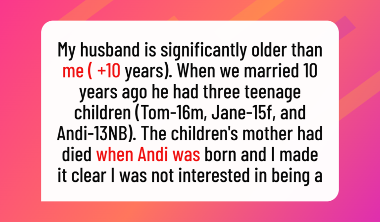 AITA for Treating My Stepson Better Than My Biological Child?