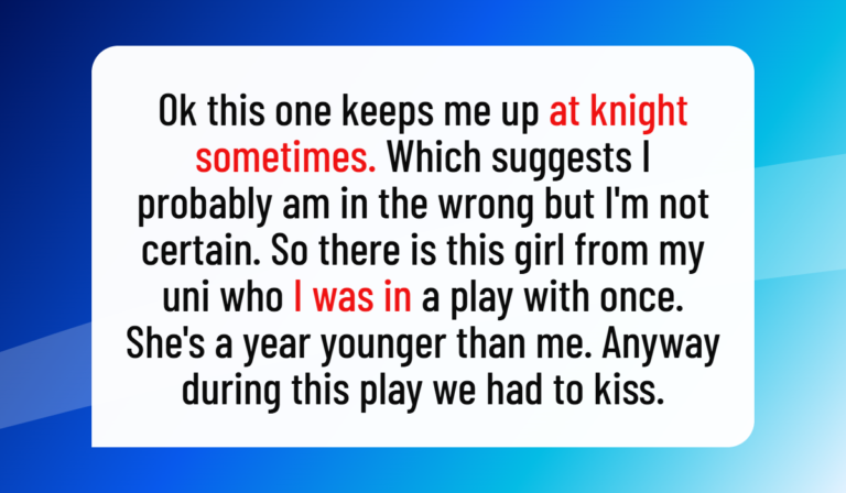 A Simple Stage Kiss Turned Into an Unexpected Relationship Drama