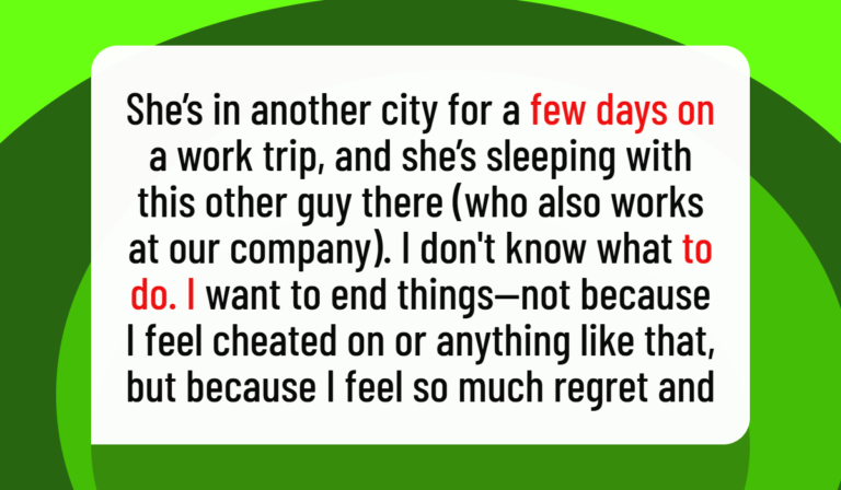 He Started a Secret Affair With His Married Coworker. Two Years Later, Regret Hit Hard