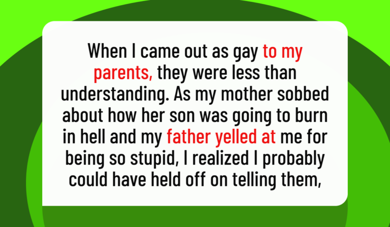 Parents Humiliated Their Gay Son in Front of Family and Friends, So He Took His Revenge at a Public Pride Rally