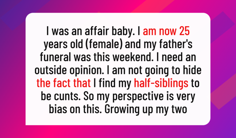 I Kept My Half-Sibling Away From Our Dad’s Funeral, but Now I Wonder If I Was Wrong